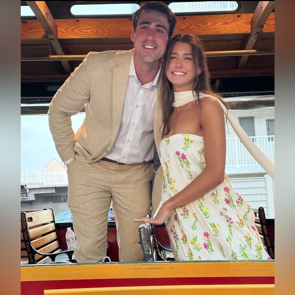 Show Me Your MuMu White Floral Maxi Dress - Picture 4 of 5